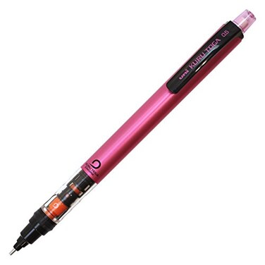&auml;&cedil;&permil;&egrave;&eacute;&permil;&rsaquo;&ccedil;&shy;&dagger; Uni Mechanical Pencil Kurutoga Pipe Slide Model 05mm Pink Body M54521P13