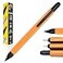 Monteverde USA 9in1 Tool Mechanical Pencil in Orange Multifunctional Pencil with Stylus Screwdrivers Ruler and Eraser Exclusive Collection Ideal Gift for DIY Enthusiasts