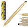 Monteverde USA 9in1 Tool Mechanical Pencil in Brass HandMachined Multifunctional Pencil with Stylus Screwdrivers Ruler and Eraser Exclusive Collection Ideal Gift for Engineers