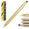 Monteverde USA 9in1 Tool Mechanical Pencil in Brass HandMachined Multifunctional Pencil with Stylus Screwdrivers Ruler and Eraser Exclusive Collection Ideal Gift for Engineers