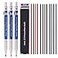 Morning glory 20 mm Lead Holder Pen Mechanical Pencil for Draft DrawingCarpenterCrafting Art Sketching Sharpener Pack of 3 Pens 20mm Lead 1 TubeRed 4Blue 4 Black 412 Box packing