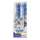 MOZXIRZ 4 Pcs Cute Mechanical Pencils with Top Eraser 05mm Cartoon Space Mechanical Pencil School Pencil for Women 6pcs Space