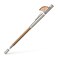 Graf von Faber-Castell Graf von FaberCastell Platinum Plated Perfect Pencil Brown