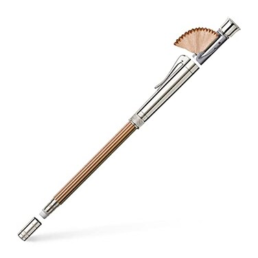 Graf von Faber-Castell Graf von FaberCastell Platinum Plated Perfect Pencil Brown