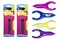 PenAgain Twist n Write Pencil Assorted Colors 4 Count 00071 Bundle with 10 Count Refills