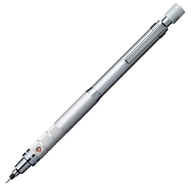 &auml;&cedil;&permil;&egrave;&eacute;&permil;&rsaquo;&ccedil;&shy;&dagger; Uni Kuru Toga Roulette Model Auto Lead Rotation 05mm Mechanical Pencil Silver Body M510171P26