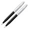 Sheaffer Gift Collection 100 Series Ball Point and Mechanical Pencils Set Glossy Black Barrel with Chrome Cap with Refill and Lead SH93139