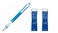 &auml;&cedil;&permil;&egrave;&eacute;&permil;&rsaquo;&ccedil;&shy;&dagger; Uni Mechanical Pencil Kurutoga Standard 07mm Blue M74501P33 Lead Nano Dia Color 07mm Blue U07202NDC33 2set
