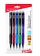 Pentel TwistErase Express Mechanical Pencil 07mm Medium Line Assorted Fashion Colors Pack of 5 QE417FBP5M