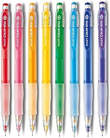PILOT Color Eno 07mm Automatic Mechanical Pencil 8 Color Set