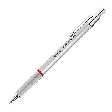 rOtring Rapid Pro Mechanical Pencil 05 mm Silver