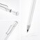 LAMY safari white Mechanical Pencil with ergonomic grip body made of robust ASA plastic ideal for drawing writing including LAMY M 41 fine line refill 05 mm eraser tip