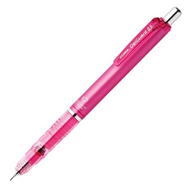 Zebra Technologies Zebra DelGuard 05mm Lead Mechanical Pencil Pink Body PMA85P