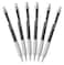 Pentel GraphGear 500 Automatic Drafting Pencil 05mm Black Pack of 6