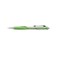 Pentel TwistErase CLICK Mechanical Pencil 07mm CLEAR Barrel Lime Green Grip 12 pack PD277TK