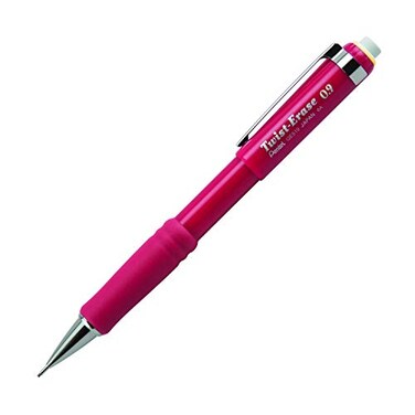 Pentel TwistErase III Mechanical Pencil 09mm Red Barrel