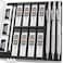 Nicpro 05 Mechanical Pencil Set with Case 3PCS MP1000 Metal Artist Pencil 8 Tube HB Lead Refills 05mm 3 Erasers9 Eraser Refills For Architect Writing Drafting Drawing Engineering Sketching