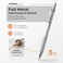 Nicpro 05 Mechanical Pencil Set with Case 3PCS MP1000 Metal Artist Pencil 8 Tube HB Lead Refills 05mm 3 Erasers9 Eraser Refills For Architect Writing Drafting Drawing Engineering Sketching