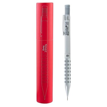 Pentel Smash Drafting Mechanical Pencil 05mm Special Edition Silver wTube