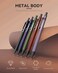 Four Candies Metal Mechanical Pencils 07mm with 2 Pencil Leads 07 Eraser Set and Eraser Refills 19Count Pack with Case Back to School Supplies for Writing Drawing Sketching