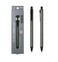 KURUTOGA Mitsubishi Pencil Mechanical Pencil Metal 05mm Phantom Gray M5KH1P23 With Original Stylus Ballpoint Touch Pen