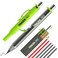 Tracer Pro Series Tough Metal Construction Pencil with 6 x Replacement Lead Pack and Site Holsters Allinone Aluminium Construction Marking Kit