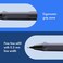 LAMY safari steel black Mechanical Pencil with ergonomic grip body made of robust ASA plastic ideal for drawing writing including LAMY M 41 fine line refill 05 mm eraser tip