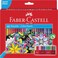 Faber-Castell FaberCastell Castle 111260 Colouring Pencils Set 60 Pieces Hexagonal Shatterproof for Children and Adults
