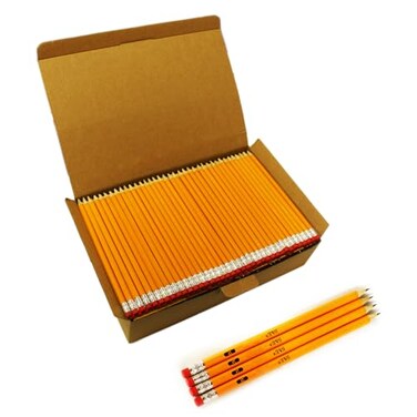 SE TEACHER'S EDITION S E TEACHERS EDITION 2 HB Pencils 360 Count PreSharpened Bulk Pencil with Top Erasers Yellow WoodCased Pencils for Classroom Scorekeeping Church Pews Back to School
