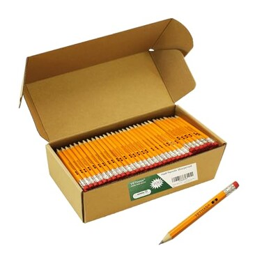 YETHAN 400 Count Golf Pencils with Eraser Tops 4 Half Pencils PreSharpened 2 HB Hexagon Mini Pencil Bulk for Classroom Office Home Casino