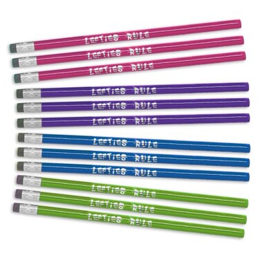 Lefty's The Left Hand Store LeftHanded Lefties Rule Pencils Set of 12