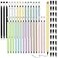Fuutreo 30 Sets Back to School Inkless Pencil with Eraser Infinite Everlasting Pencil with 30 Replaceable Nibs for Teacher Sketch Drawing Writing Forever Eternal Reusable No Need Sharpened 10 Colors