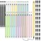 Fuutreo 30 Sets Back to School Inkless Pencil with Eraser Infinite Everlasting Pencil with 30 Replaceable Nibs for Teacher Sketch Drawing Writing Forever Eternal Reusable No Need Sharpened 10 Colors