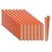 GRAPHITE Hard Lead Carpenter Pencils Bulk 72 Pieces Lumber Wooden Pencil 2 HB Neon Orange