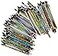 Naturejam Misprint Pencils with Erasers 144 CountNumber 2 Mixed Assorted Colors and Prints