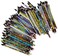 Naturejam Misprint Pencils with Erasers 144 CountNumber 2 Mixed Assorted Colors and Prints