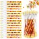 Kolewo4ever 48pcs HB Pencils Kawaii Cute Multipoint Pencil Push Translucent Non Sharpening Stackable Pencils Pop Up Plastic Pencil for Classroom Rewards Carnival Prizes Fall