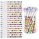 Kolewo4ever 48pcs HB Donuts Pencils Kawaii Cute Multipoint Pencil Push Translucent Non Sharpening Stackable Pencils Pop Up Plastic Pencil for Classroom Rewards Carnival Prizes Donuts