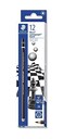 Staedtler Mars Lumograph Black Art Pencils Presharpened 2B Artist Pencils Box of 12 100B2B
