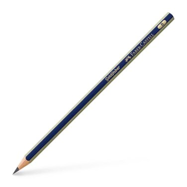 Faber-Castell FaberCastell Miscellaneous Goldfaber 1221 Graphite Pencil Graphite B For Art Craft Drawing Sketching Home School University Colouring