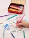 Pentel MATTEHOP Color Gel Pen Set 10 mm 21 Colors Metal Box K110V21ST