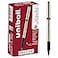 Uni-Ball Uniball Deluxe Rollerball Pen 12 Blue 07mm Smooth Writing Waterproof Ink Fine Point Office Supplies