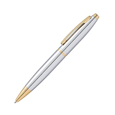 Cross Calais Refillable Ballpoint Pen Medium Ballpen Includes 2 Bonus Refills Premium Gift Box Medalist Chrome