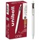 Uni-Ball uniball one Retractable Gel Pens Micro Point 05mm Black Ink 12 Pack