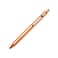 Everyman Rose Gold Grafton Full Click Refillable 07mm Gel Ink Pen Sleek Anodized Aluminum EDC Pen with Deep Grooved Grip Smooth Writing Pocket Pen for Office Travel Gifting Daily Use