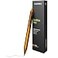Everyman Taipan Grafton Full Click Refillable 07mm Gel Ink Pen Sleek Anodized Aluminum EDC Pen with Deep Grooved Grip Smooth Writing Pocket Pen for Office Travel Gifting Daily Use