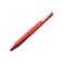 Everyman Crimson Grafton Mini Twist Refillable 07mm Gel Ink Pen Sleek Anodized Aluminum Pocket Pen with Grooved Grip Smooth Writing EDC Ink Pen for Office Travel Work Gifting