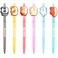 Anirollz Coosy School Supply Stationary Character Gel Pen 1PC 6 Designs Set of 6
