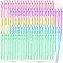 Thenshop 100 Pieces Retractable Black Gel Ink Pens 05mm Fine Point Writing Pens Pastel Office Supplies for Writing Journaling Taking Notes School Office