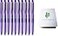 Uni-Ball UniBall Signo RT1 028mm Smooth Ink Flow Gel pen Retractable Gel Ink Pen Ultra Micro Point Violet